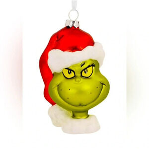 Hallmark x The Grinch - Blown Glass  Ornament- BNIB 🎄